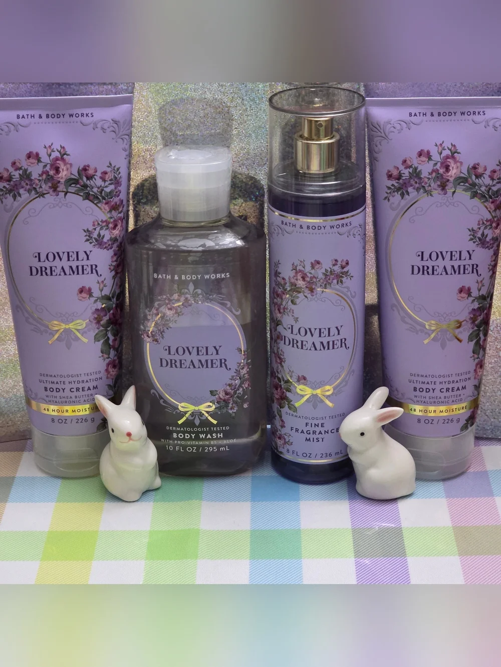 Bath & Body Works Lovely Dreamer 4 Piece Body Care Set NEW Rare